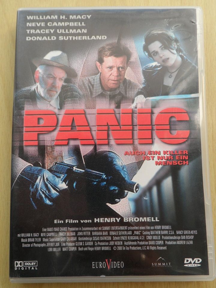 Panic # Neve Campbell, William H. Macy, Donald Sutherland # DVD in Ludwigshafen