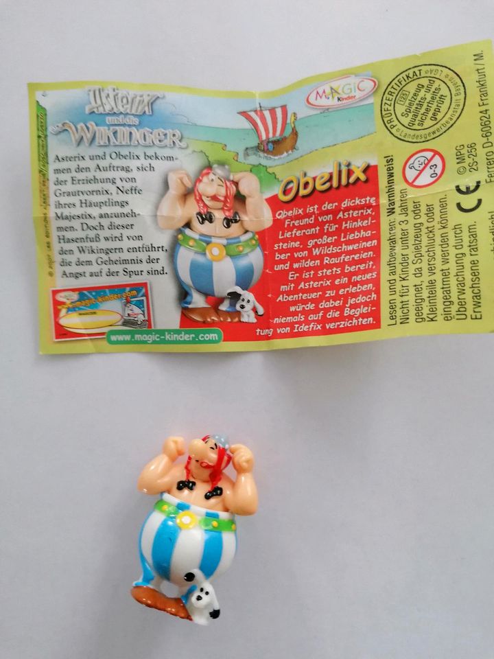 Ü-Ei Figuren Asterix in Möglingen 