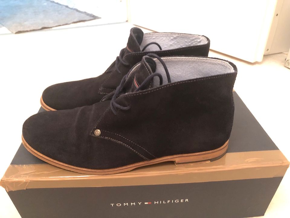 Tommy Hilfiger Schuhe ,feines Wildleder Navy blau ,Größe 41 in  Nordrhein-Westfalen - Kaarst | eBay Kleinanzeigen ist jetzt Kleinanzeigen