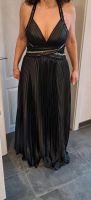 Abendkleid lang 40 schwarz glitzer Neckholderkleid Niedersachsen - Dassel Vorschau