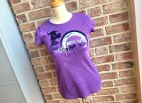 EDC Esprit Mädchen Sommer kurzsrm T-Shirt Violett Gr. 152/15 Nordrhein-Westfalen - Jüchen Vorschau