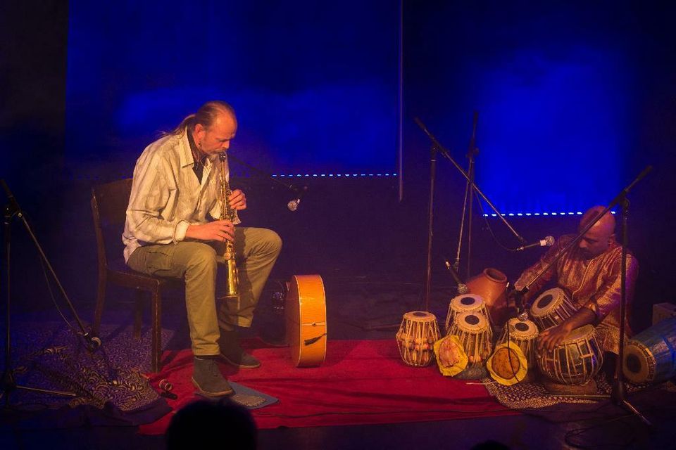 Saxophon und Tabla ( Percussion) Weltmusik,Wohnzimmerkonzert, in Korschenbroich