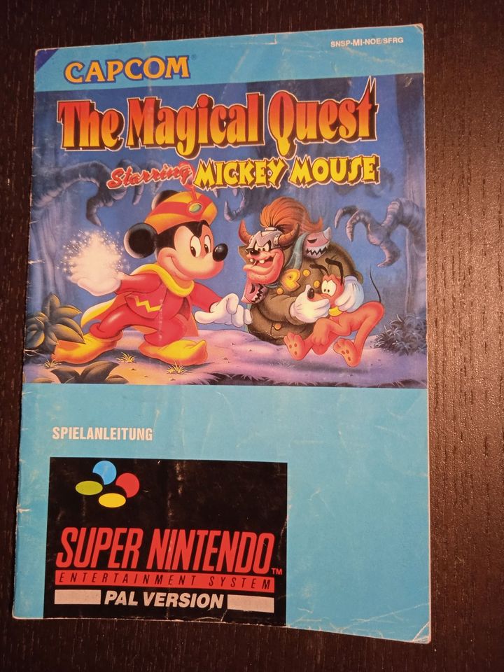 The Magical Quest – Starring Mickey Mouse mit Anleitung (PAL) in Trier