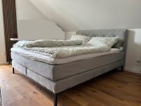 Carryhome BOXSPRINGBETT in Hellgrau, mit Topper Rheinland-Pfalz - Ludwigshafen Vorschau