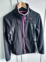 Fleecejacke schwarz/pink Puma #XS Hessen - Bad Soden am Taunus Vorschau
