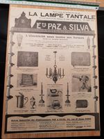 La Lampe Tantale Ets Paz & Silva Paris Elektrizität  Anzeige 1910 Stuttgart - Stuttgart-Mitte Vorschau