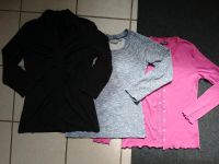 T-Shirts Pullover Longsleeve Gr 36 S, schwarz blau pink Nordrhein-Westfalen - Horstmar Vorschau