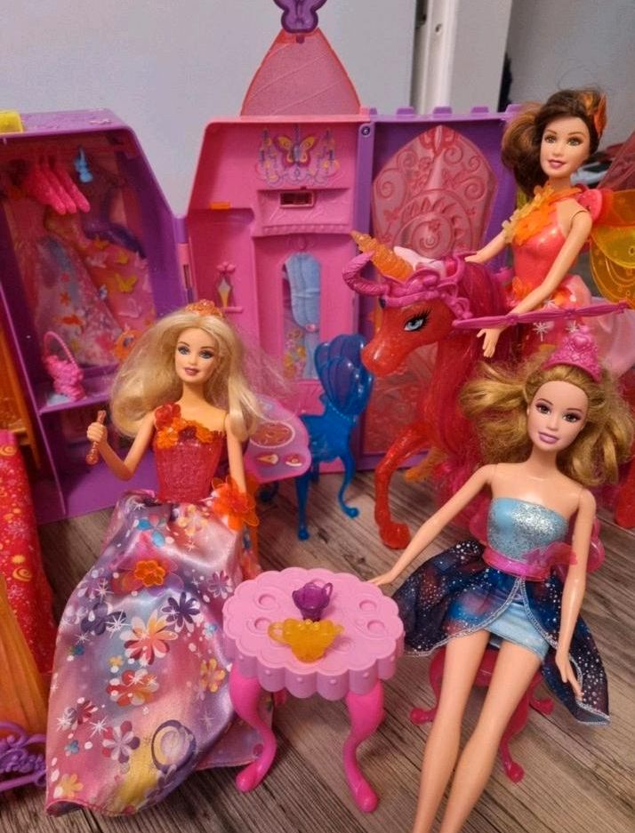 Barbie Mattel Möbel Geheime Tür Malucia Einhorn Fee Meerjungfrau in Lambrechtshagen
