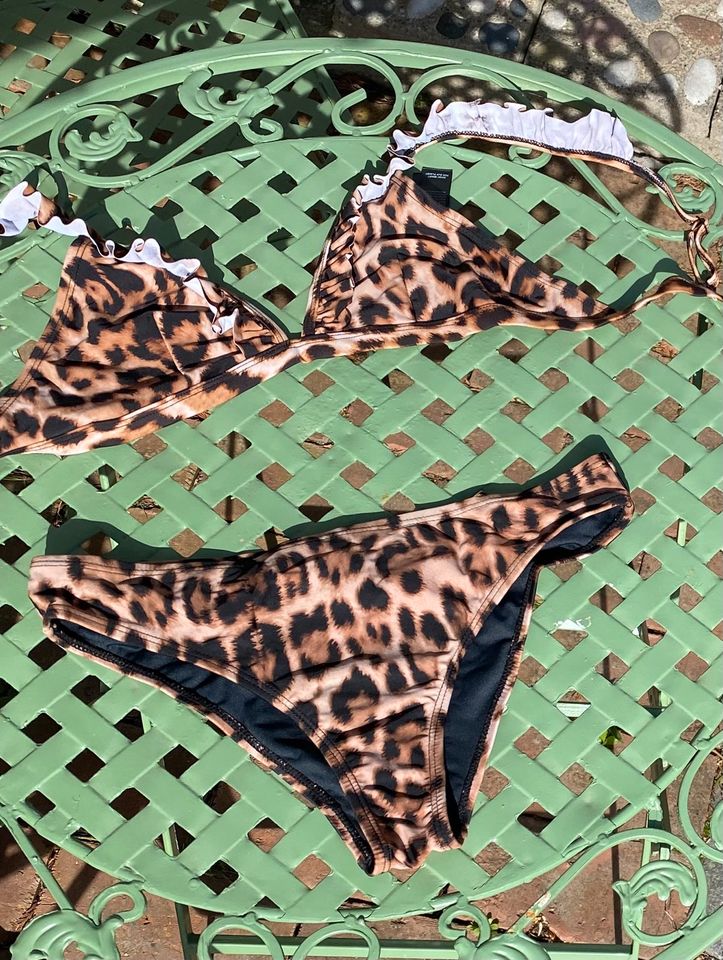Bikini Leopardenmuster neu Gr. S NA-KD in Greiz