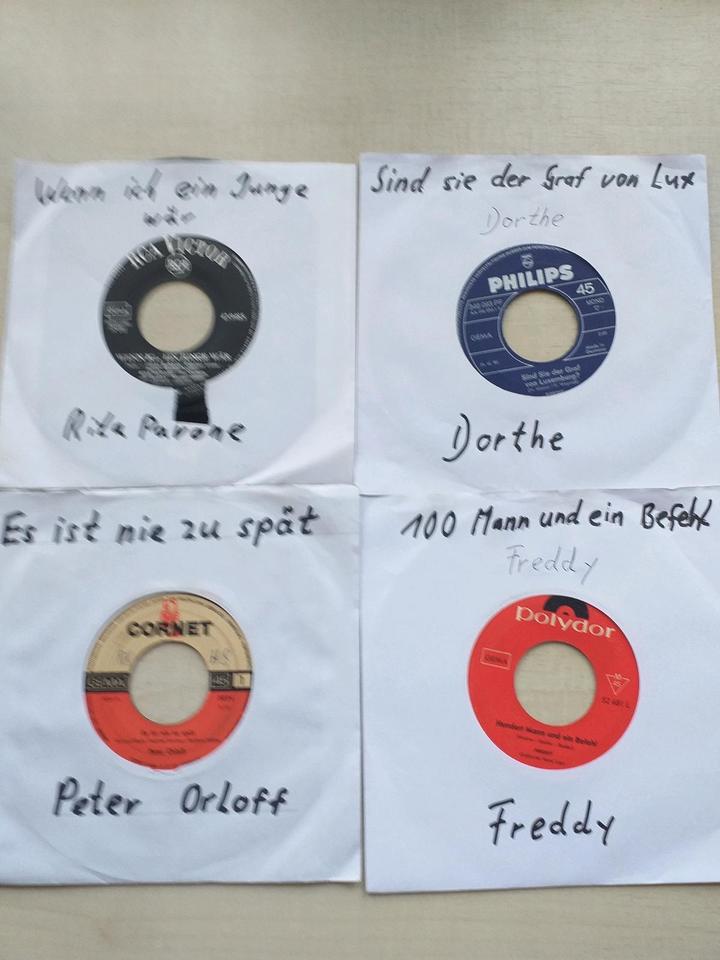 90 Stück single sammlung national nur aus den 60ziger Jahren in Simbach