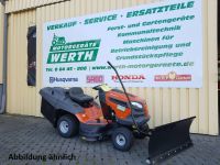 Rasentraktor Husqvarna TC 238T mit Schneeschild Hessen - Schöffengrund Vorschau