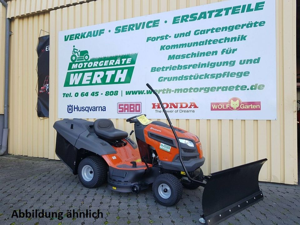 Rasentraktor Husqvarna TC 238T mit Schneeschild in Hessen - Schöffengrund |  eBay Kleinanzeigen ist jetzt Kleinanzeigen