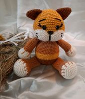 Stofftier, Katze, Amigurumi, Baby, Handarbeit, Baumwolle Baden-Württemberg - Burgrieden Vorschau