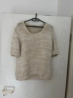 Beiger kurzärmliger Olsen Collection Vintage Strickpullover Schleswig-Holstein - Ammersbek Vorschau