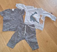 Set H&M Gr. 74  Dino T-Shirt/ Hose/ Pullover Hessen - Kassel Vorschau