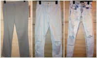 Orsay 36 weiße Stoff Hose + Tally Weijl 34 used destroyed Jeans Bayern - Neumarkt i.d.OPf. Vorschau