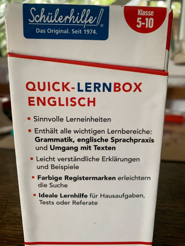 Quick Lernbox Englisch in Wolnzach
