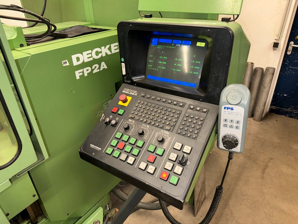 Deckel FP2A Fräsmaschine Dialog-11 Steuerung NC-Fräsmaschine in Remscheid