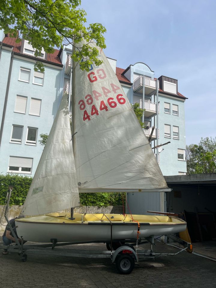 Segeljolle 420er & Trailer in Ludwigshafen