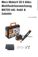 Worx MakerX 20 V Akku-Multifunktionswerkzeug WX739 Nordrhein-Westfalen - Düren Vorschau