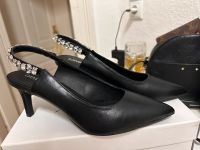 Pumps spitz Steine Heels Deichmann Catwalk schwarz Rheinland-Pfalz - Ludwigshafen Vorschau