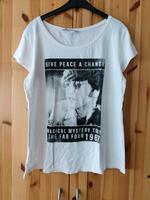 T-Shirt weiß John Lennon Fab Four Innenstadt - Poll Vorschau