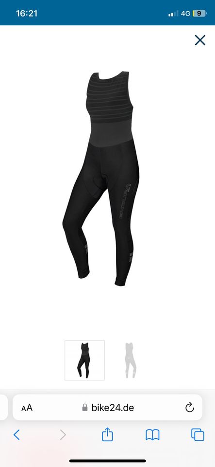 Endura Pro SL Damen Bibtights Gr M in Frankfurt am Main