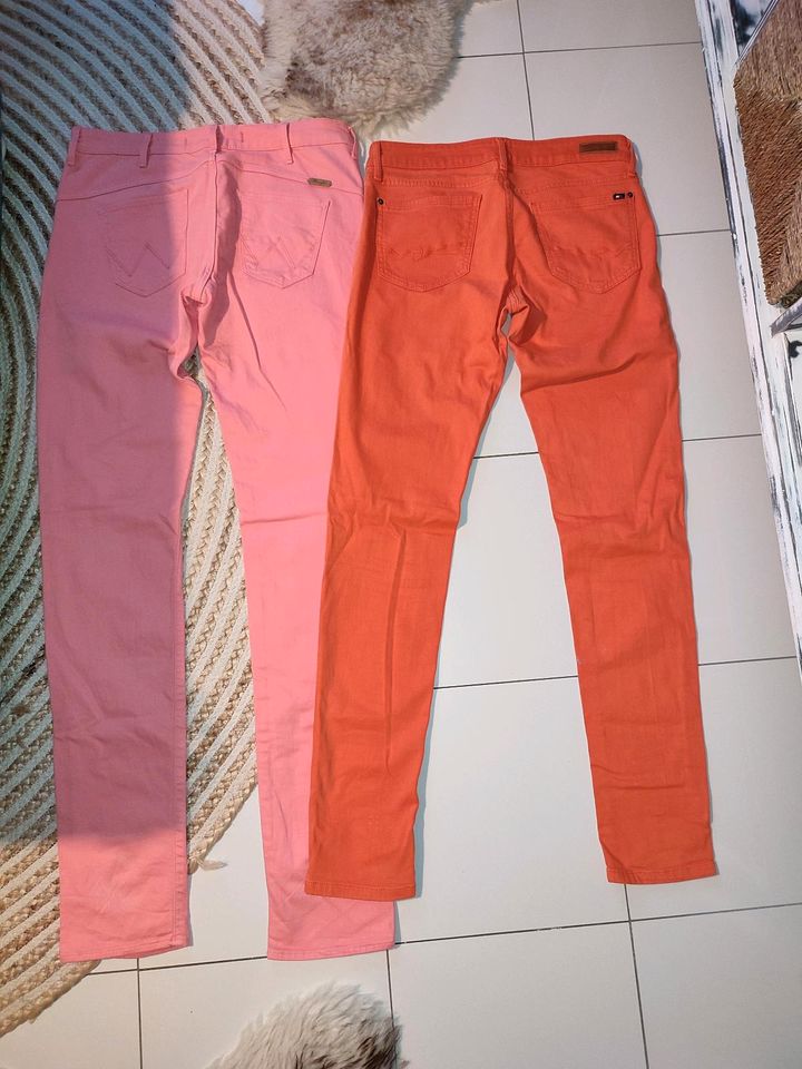 2 x Jeans Hose Tommy Hilfiger Und Wrangler Damen in Harsewinkel