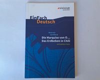 Deutsch Die Marquise von O Heinrich von Kleist Schöningh wie neu Nordrhein-Westfalen - Horn-Bad Meinberg Vorschau