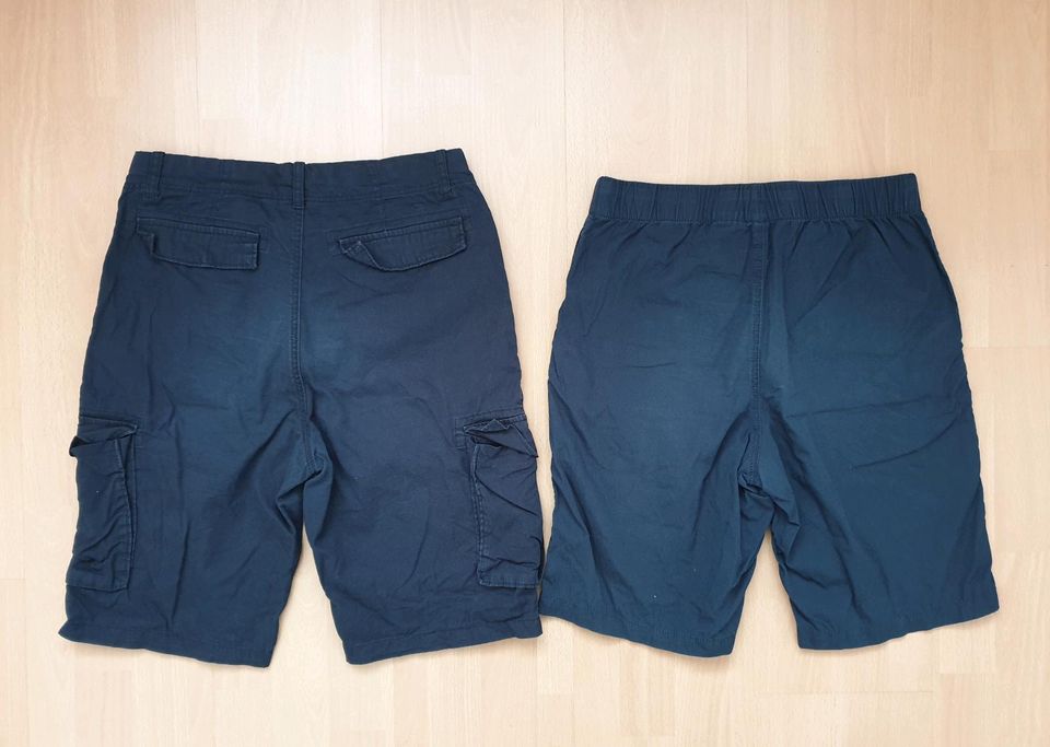 Shorts Gr.152 158 Junge H&M Bermudas kurze Hose blau in Höxter