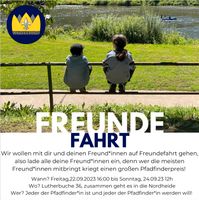 Pfadfinder Freundefahrt 22.-24.09.2023 VCP PfadiTag Eimsbüttel - Hamburg Lokstedt Vorschau