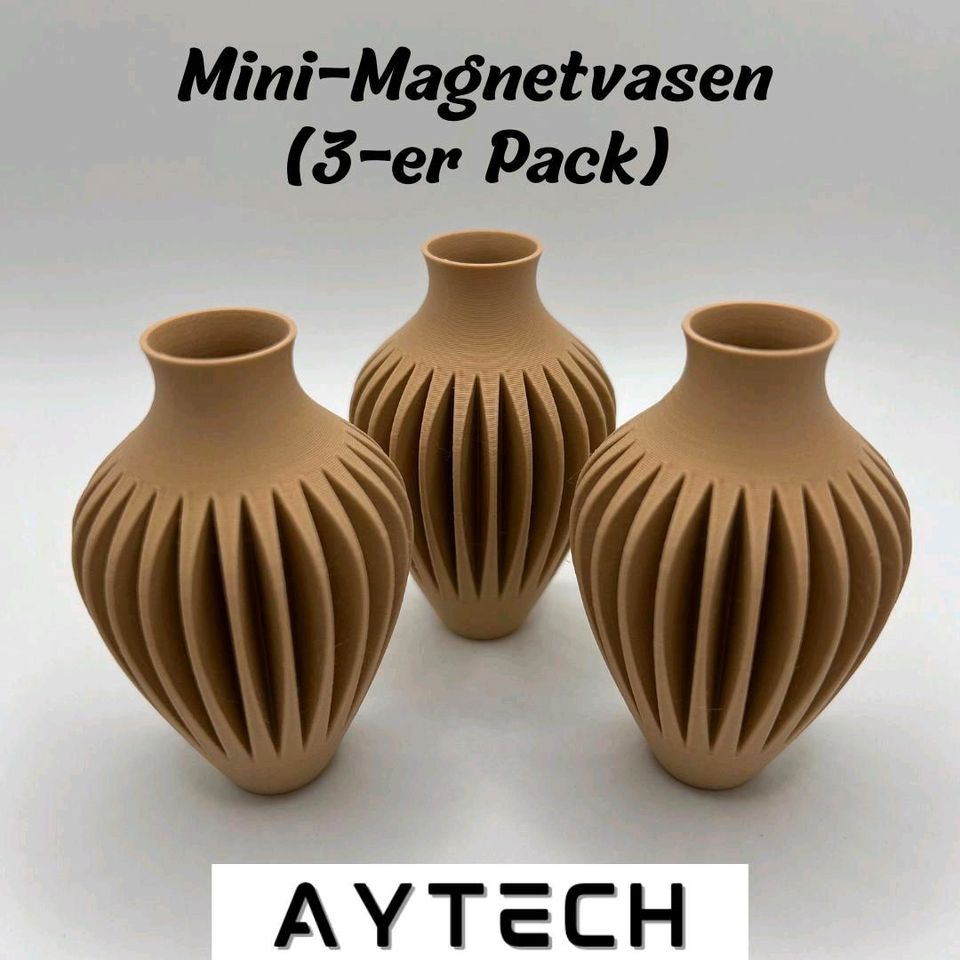 Mini-Magnetvasen handgefertigt | Kühlschrankmagnet in Waldshut-Tiengen
