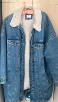 Jeansjacke gefüttert xs s Damen Mädchen warm Bershka Hessen - Dietzenbach Vorschau