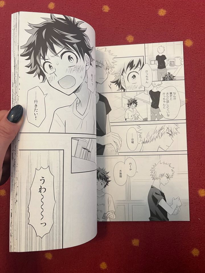 My Hero Academia Doujinshi Katsuki/Izuku Anime Manga R18  yaoi in Mainhardt