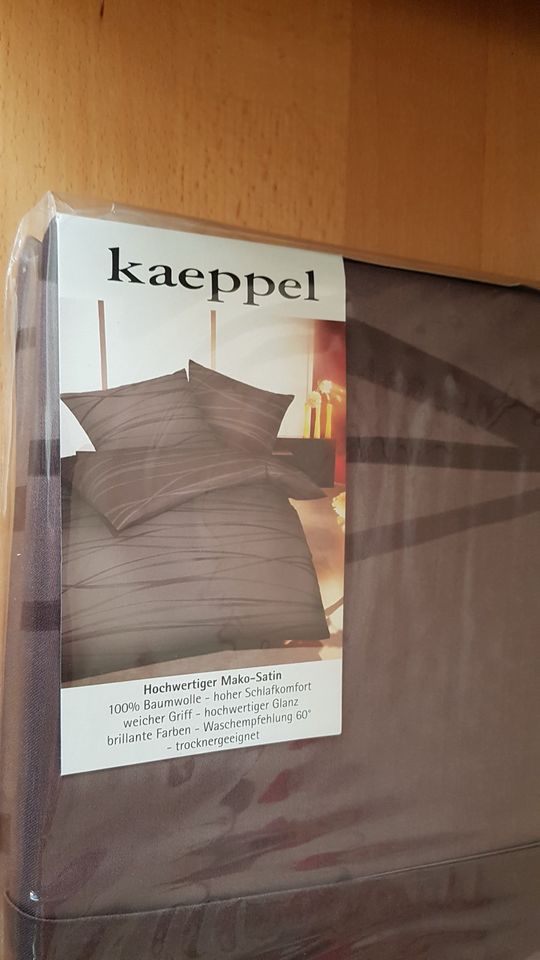 Kaeppel Bettwäsche Sets 155 x 220 cm Mako Satin neu OVP in Hamburg