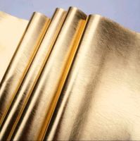 Kunstleder Stoff Metallic Gold 138x50cm Köln - Ehrenfeld Vorschau
