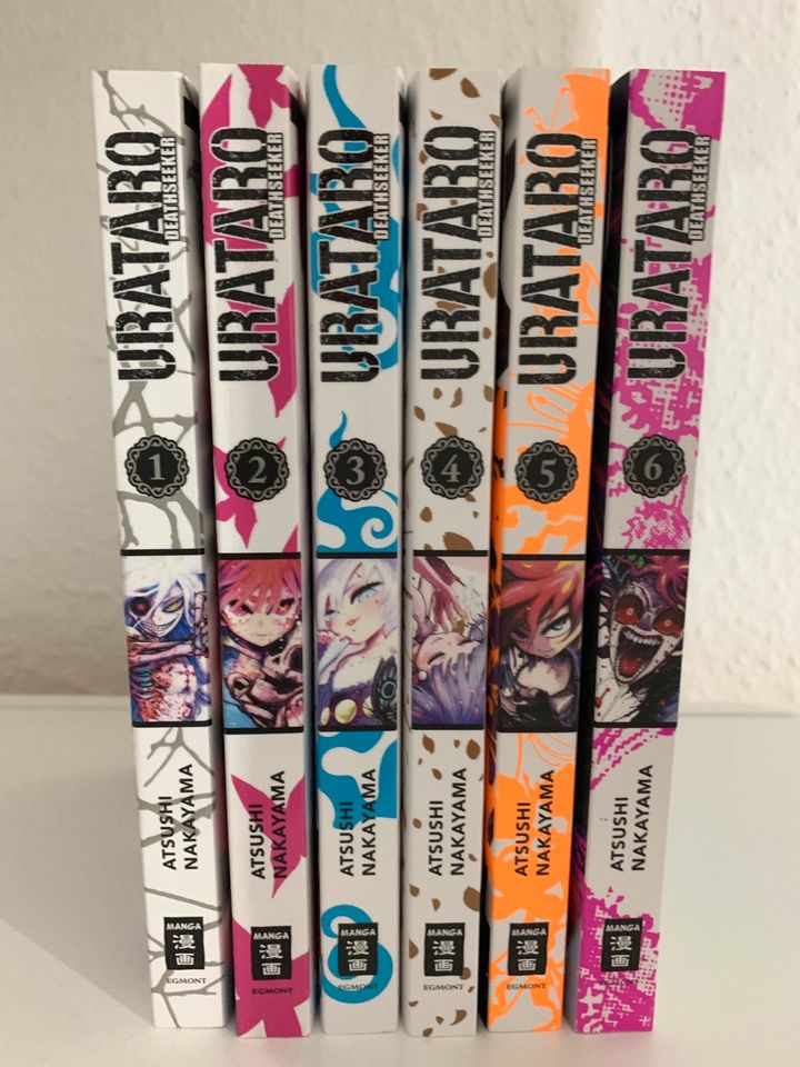 Urataro Deathseeker Manga Komplett Band 1-6 in Niederkassel