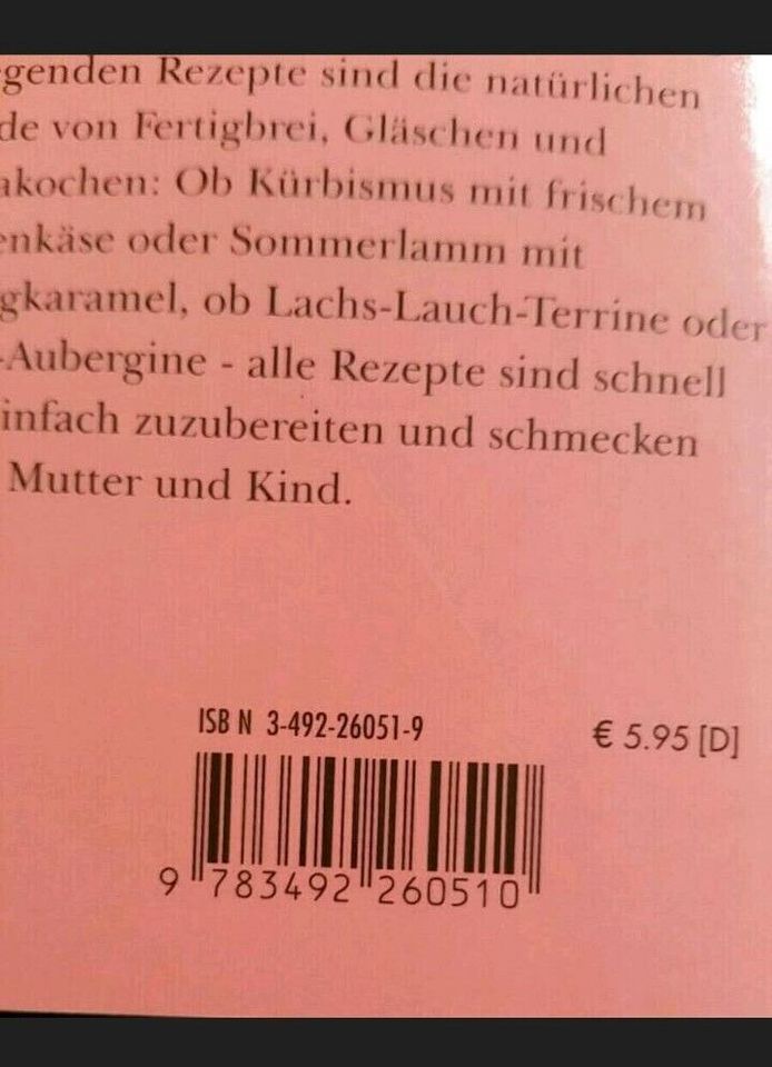 8 saubere Bücher zum Thema Baby Stillen, Kochen, Ernährung in Rosenfeld