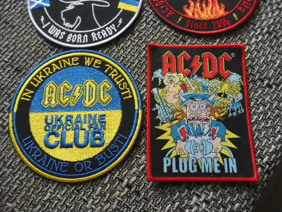 4x AC-DC Patch,Wacken in Senftenberg