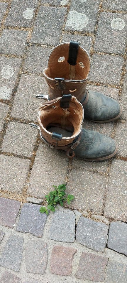 Western-Reitstiefel Gr. 39 mit Sporen in Gaiberg