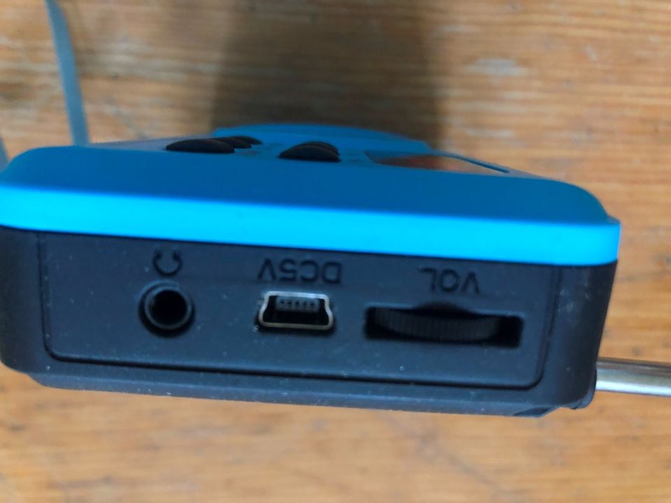 Ices Portable Radio USB Micro SD Modell IMPR-112 Blue in Klingenmünster