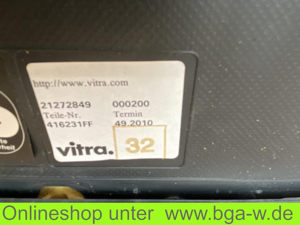 2 x Freischwinger Vitra Visavis schwarz, grau, chrom 55x80x58 in Dresden