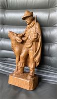 Hochwertige Eichenholzfigur mit Hirsch, geschnitzt in Duisburg Baden-Württemberg - Friedrichshafen Vorschau