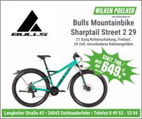 Bulls Sharptail Street 2 Mint 21 Gänge Mountainbike Kinderfahrrad Niedersachsen - Ostrhauderfehn Vorschau