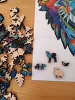 Spannendes Holzpuzzle Wolf Nordrhein-Westfalen - Ratingen Vorschau