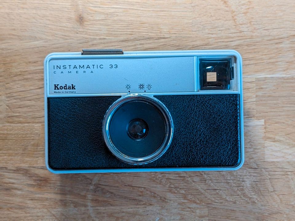 Kodak Instamatic 33 point and shoot camera in Berlin