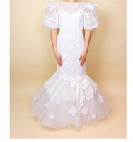 Meerjungfrauen Brautkleid Vintage Hochzeitskleid gr XS-S 34-36 Rheinland-Pfalz - Waldmohr Vorschau