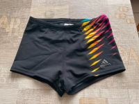 Badehose kurz schwarz gemustert Adidas Gr. 4 Sachsen - Bernsbach  Vorschau