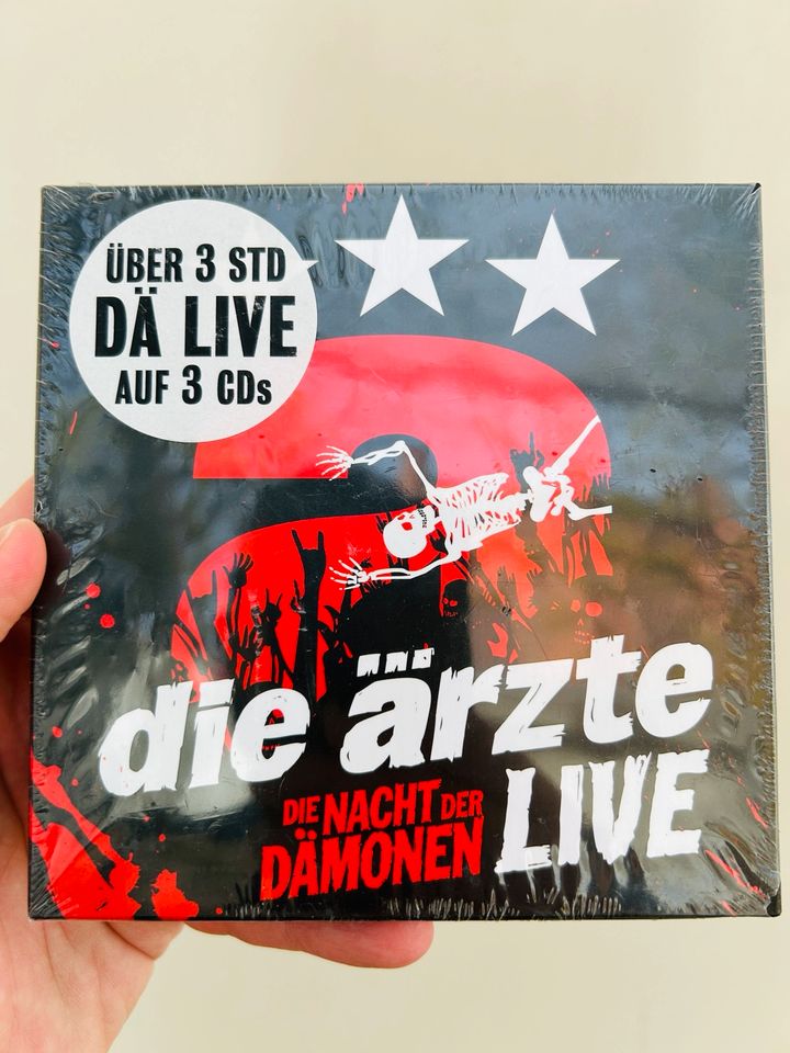 Die Ärzte Die Nacht der Dämonen Live - 3er CD - Set - Neu. in München