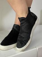 Damen schwarze Schuhe Stiefel von Zara Essen - Steele Vorschau